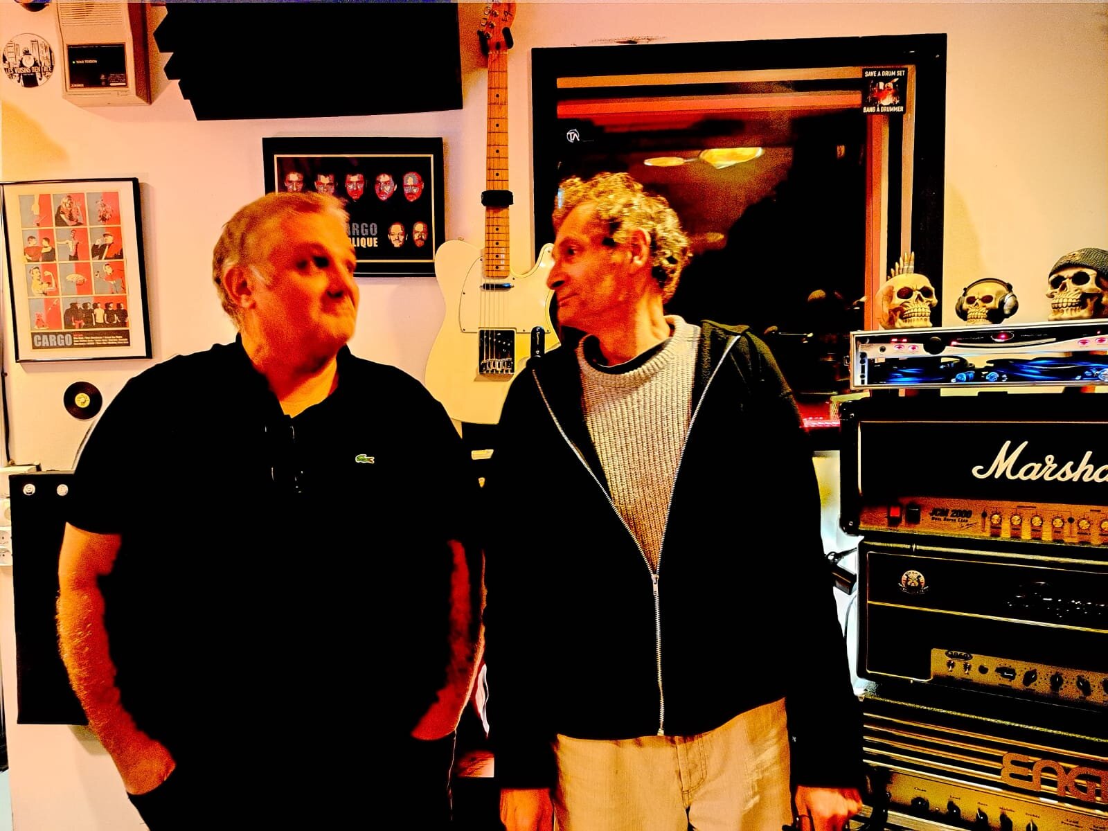 JC et Domi au studio